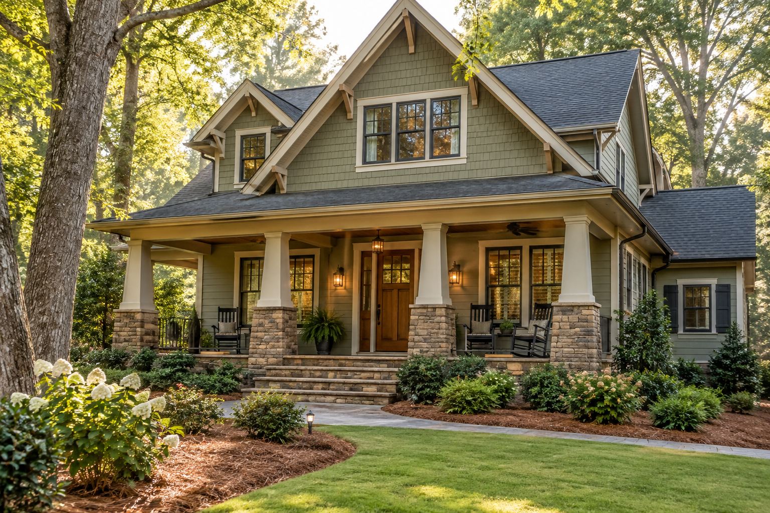 A metro Atlanta home, illustrative